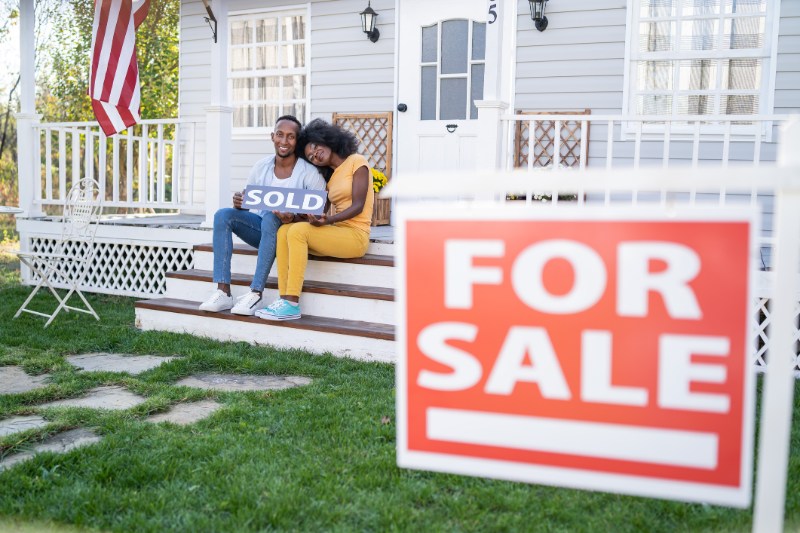 Couple Sold house